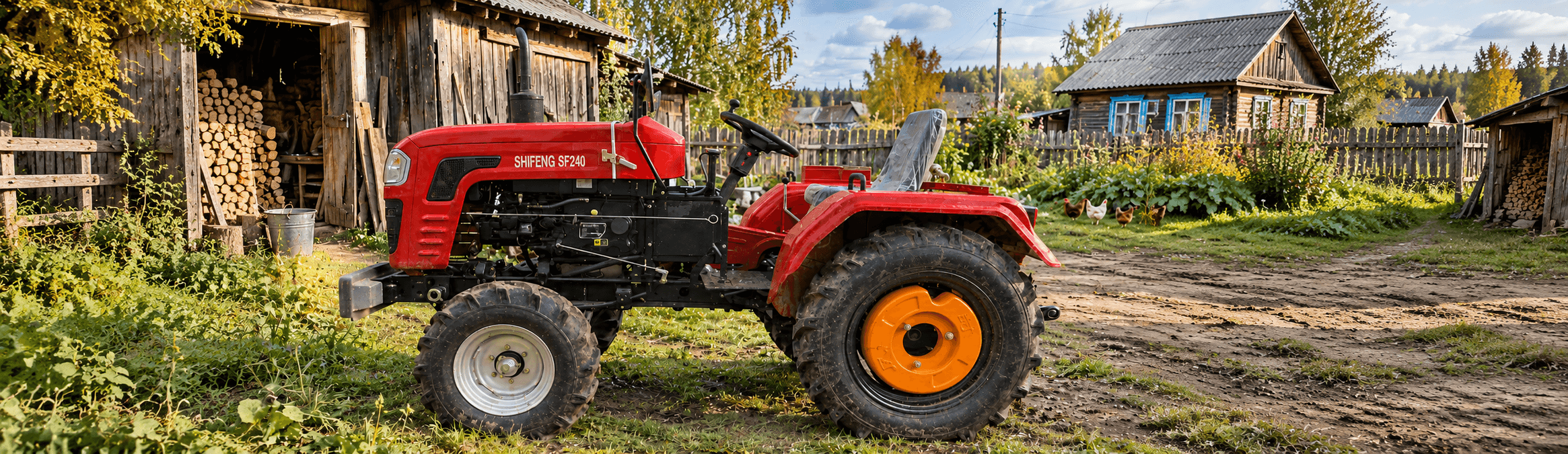 Минитрактор Shifeng 240: обзор характеристик и возможностей