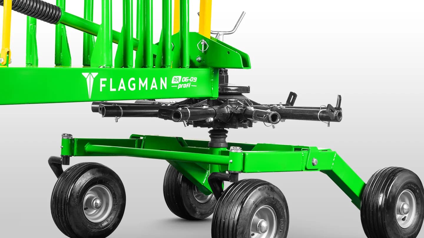 Грабли-сеноворошилки роторные Flagman | Флагман RR-06-09