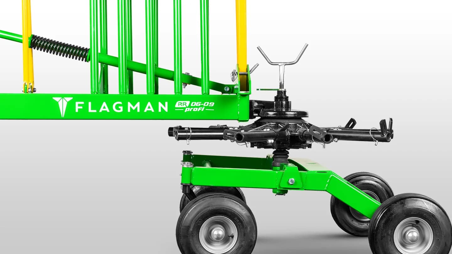 Грабли-сеноворошилки роторные Flagman | Флагман RR-06-09