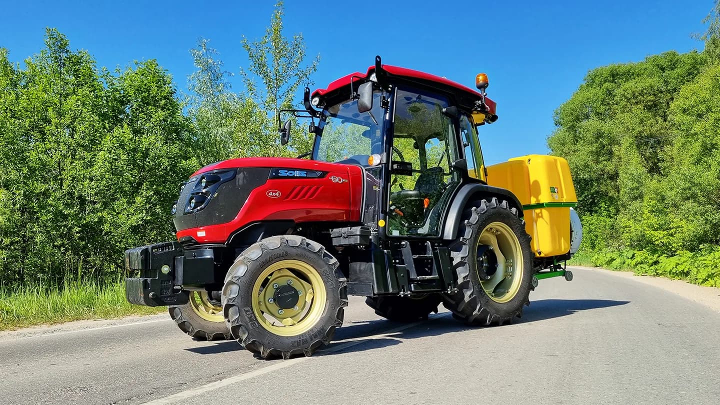Трактор Solis-Gold | Солис-Голд 60GС A/С 4x4 12+12 Carraro без колес (с ПСМ)