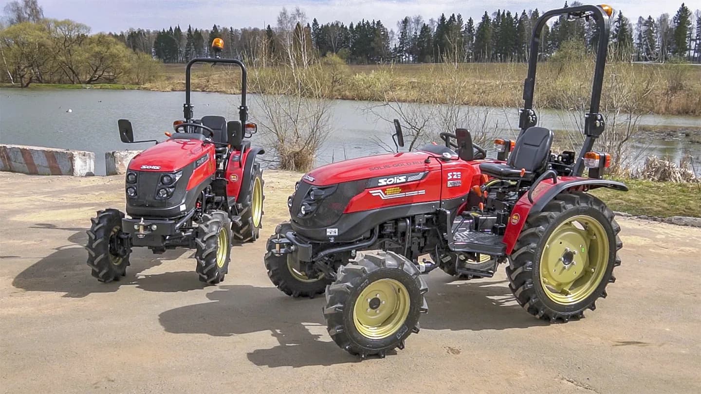 Трактор Solis-Gold | Солис-Голд 26 1.2 Xtra Mit 4x4 6+2 без колес (с ПСМ)