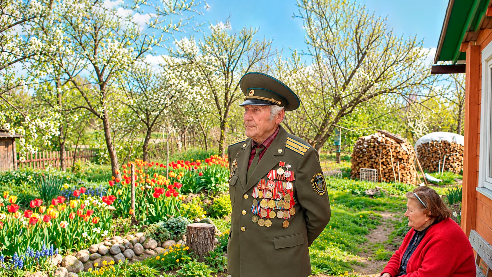 Подарок ветеранам ко Дню Победы