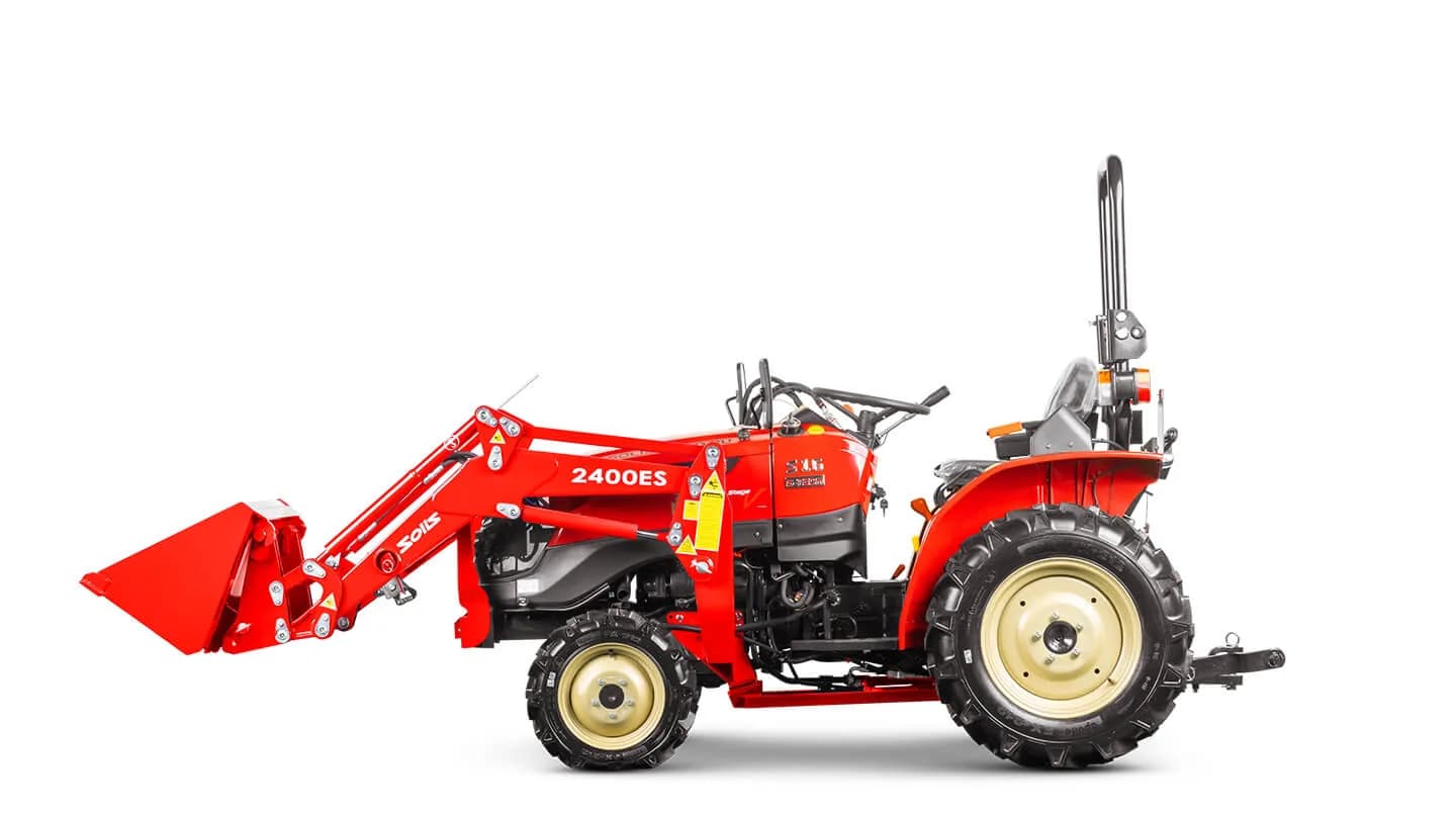 Фронтальный погрузчик Solis | Солис (16-20 HP 6F+2R) Увеличенный ковш (3RD std bucket)