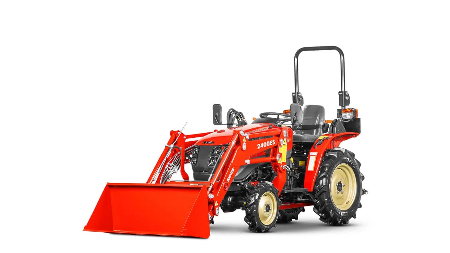 Фронтальный погрузчик Solis | Солис (16-20 HP 6F+2R) Увеличенный ковш (3RD std bucket)