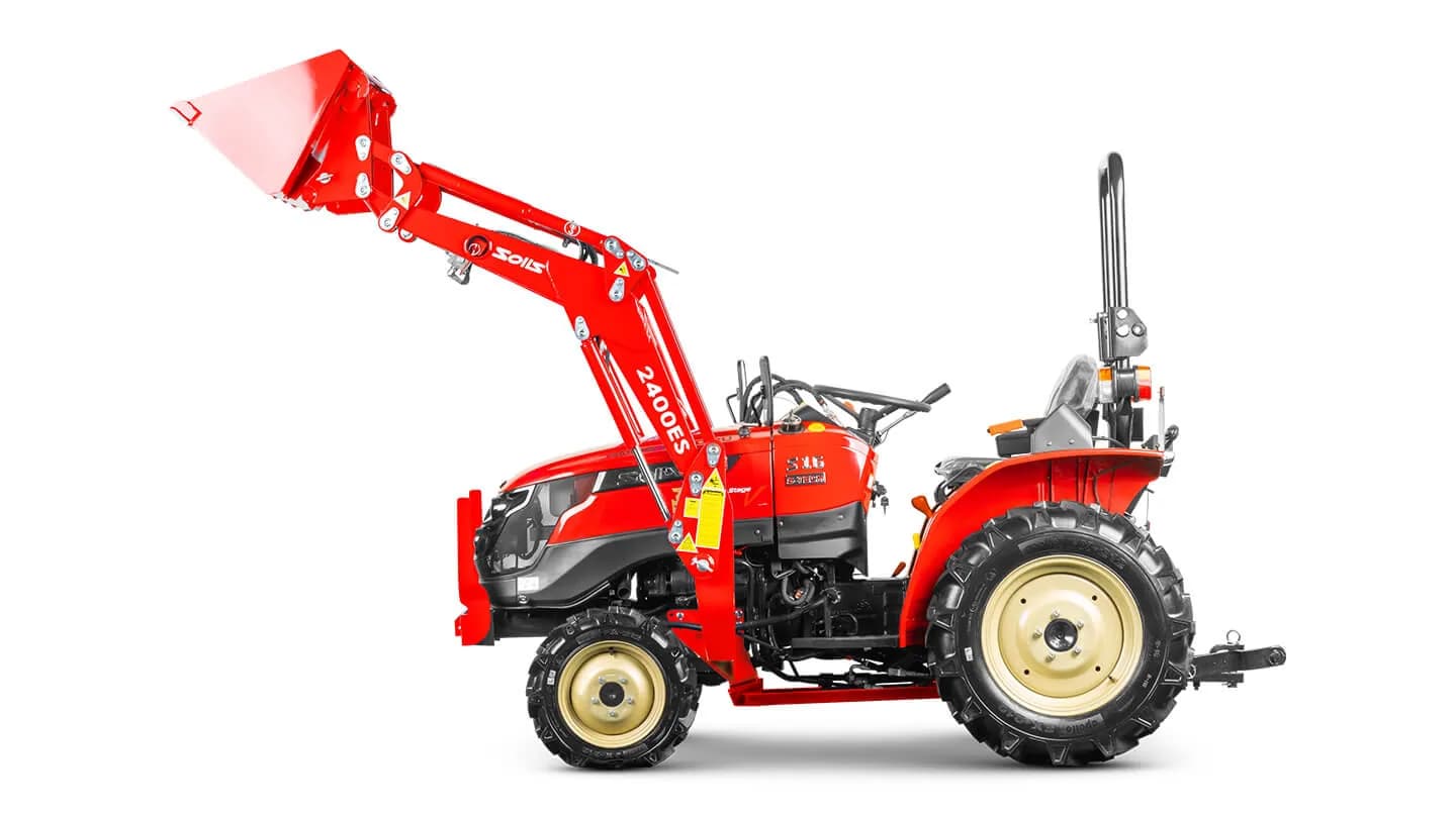 Фронтальный погрузчик Solis | Солис (16-20 HP 6F+2R) Увеличенный ковш (3RD std bucket)