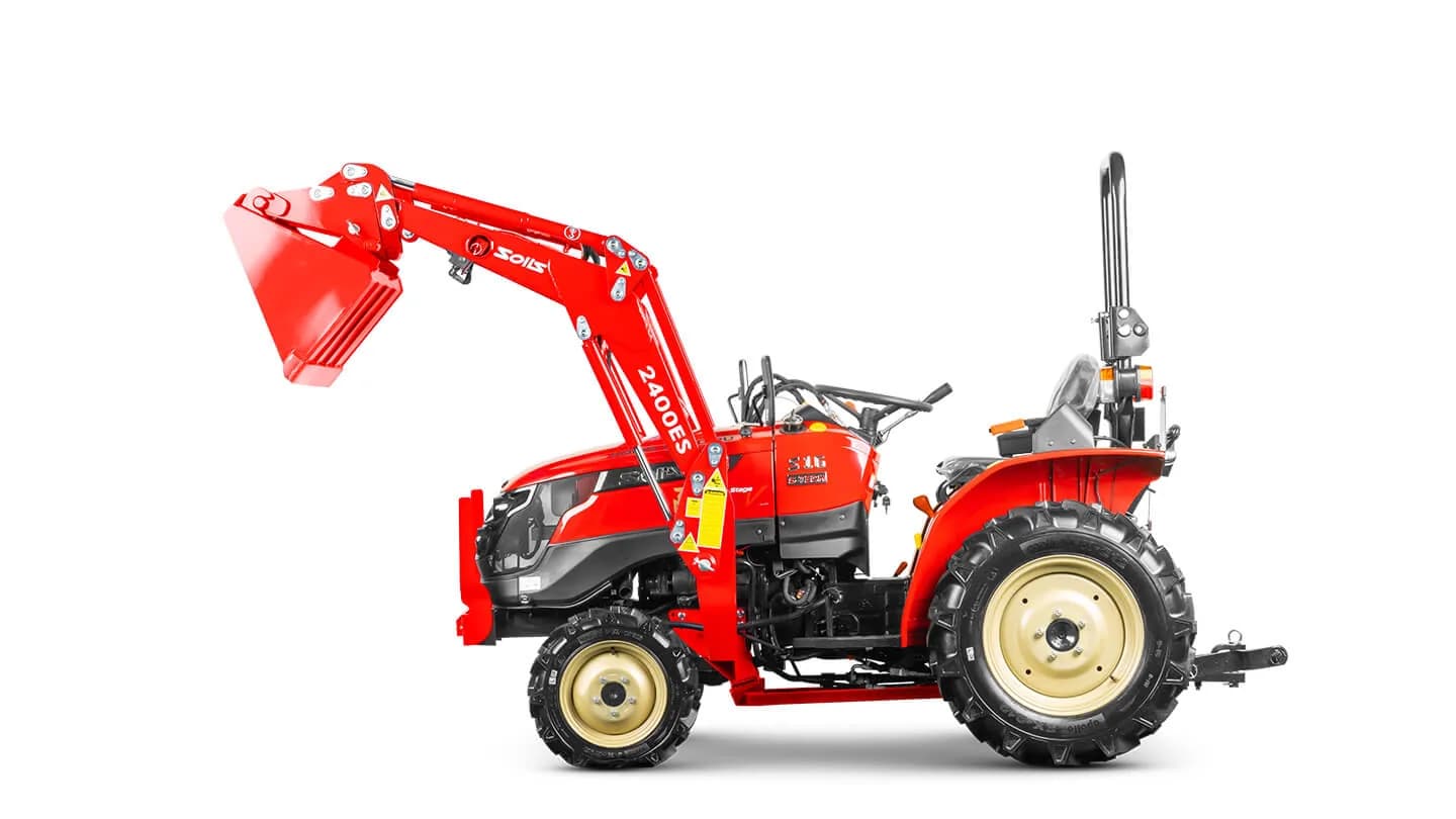 Фронтальный погрузчик Solis | Солис (16-20 HP 6F+2R) Увеличенный ковш (3RD std bucket)