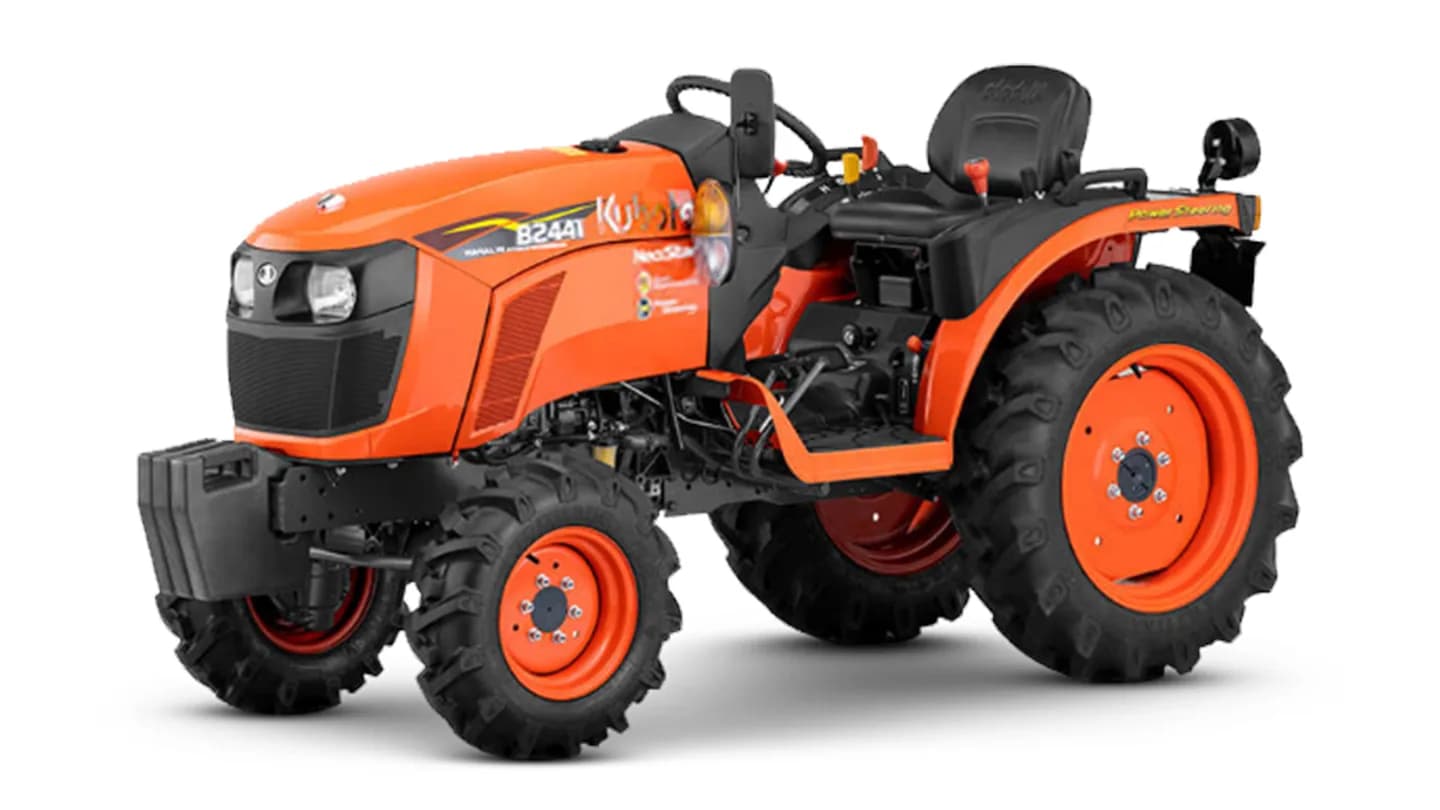 Трактор Kubota | Кубота B2441 9+3 (Kubota India) STD agri 7.00-12 / 8.3-20 (с ПСМ)