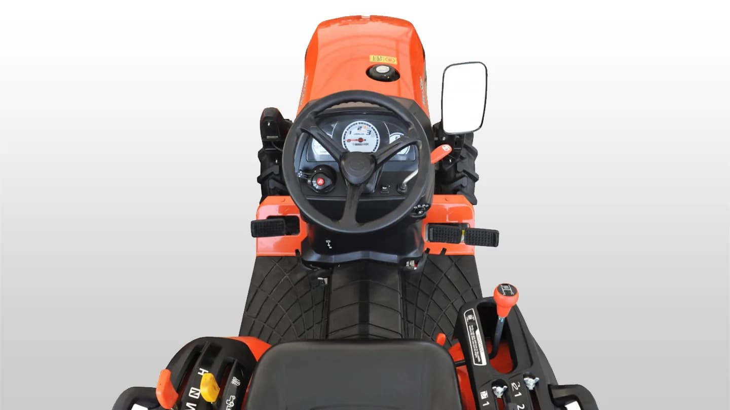 Трактор Kubota | Кубота B2441 9+3 (Kubota India) STD agri 7.00-12 / 8.3-20 (с ПСМ) — фото 28