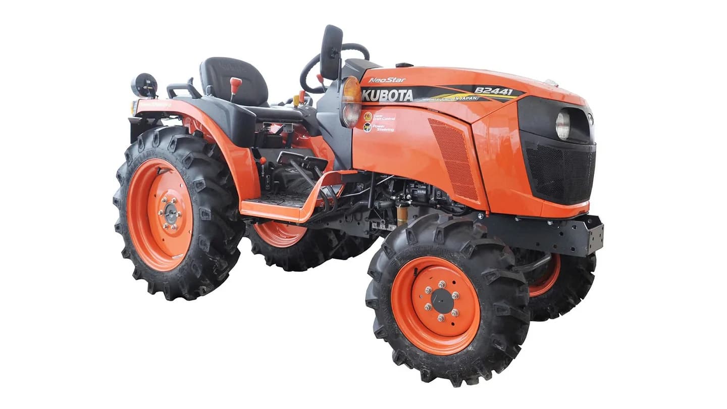 Трактор Kubota | Кубота B2441 9+3 (Kubota India) STD agri 7.00-12 / 8.3-20 (с ПСМ) — фото 26