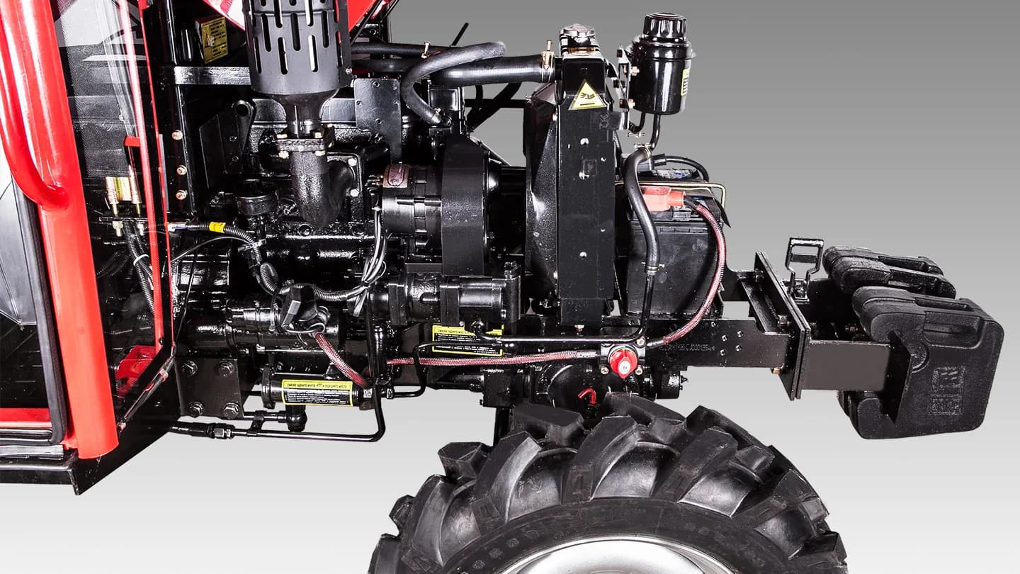 Трактор Dongfeng 244С G-2B РЕВЕРС 8+8 | Донгфенг 244 G-2B | DF 244 — фото 37