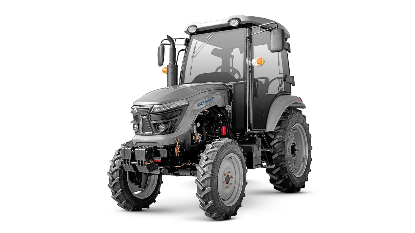 Трактор SCOUT SERIES TE G3 Premium с отвалом TX-180 и щёткой МП-1600