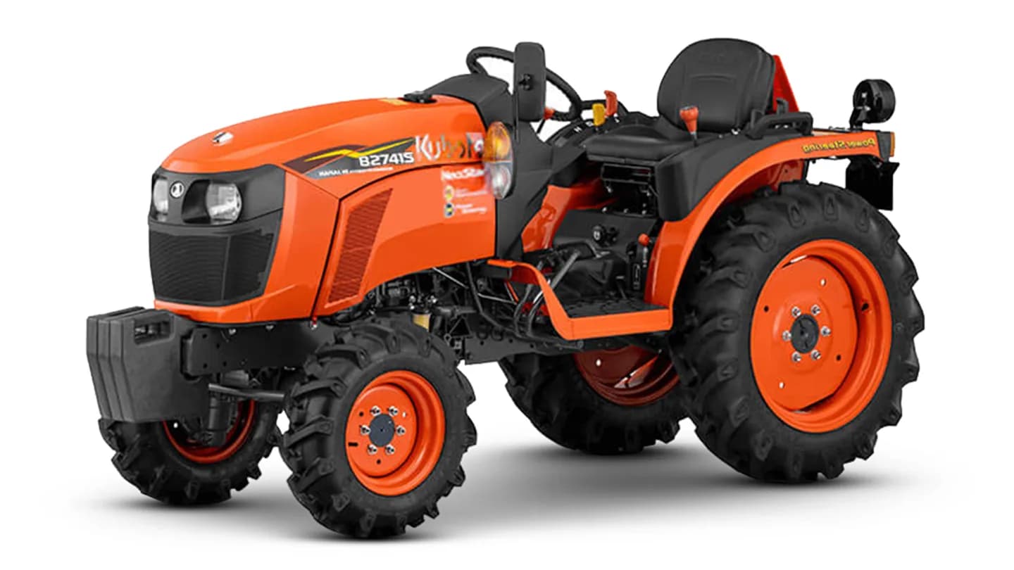 Трактор Kubota | Кубота B2741S 9+3 (Kubota India) STD agri 7.00-12 / 8.3-20 (с ПСМ)