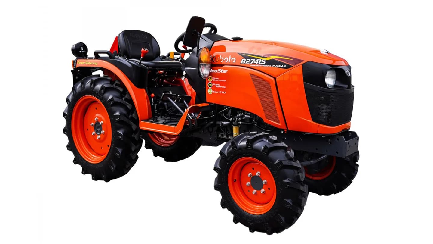 Трактор Kubota | Кубота B2741S 9+3 (Kubota India) STD agri 7.00-12 / 8.3-20 (с ПСМ) — фото 29