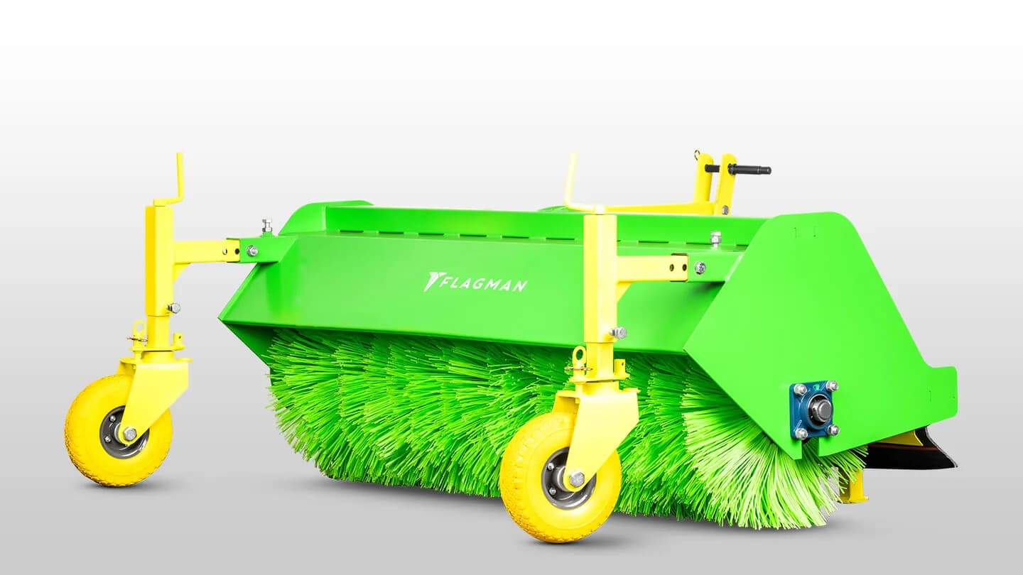 Профессиональная подметальная щётка Flagman 1,5