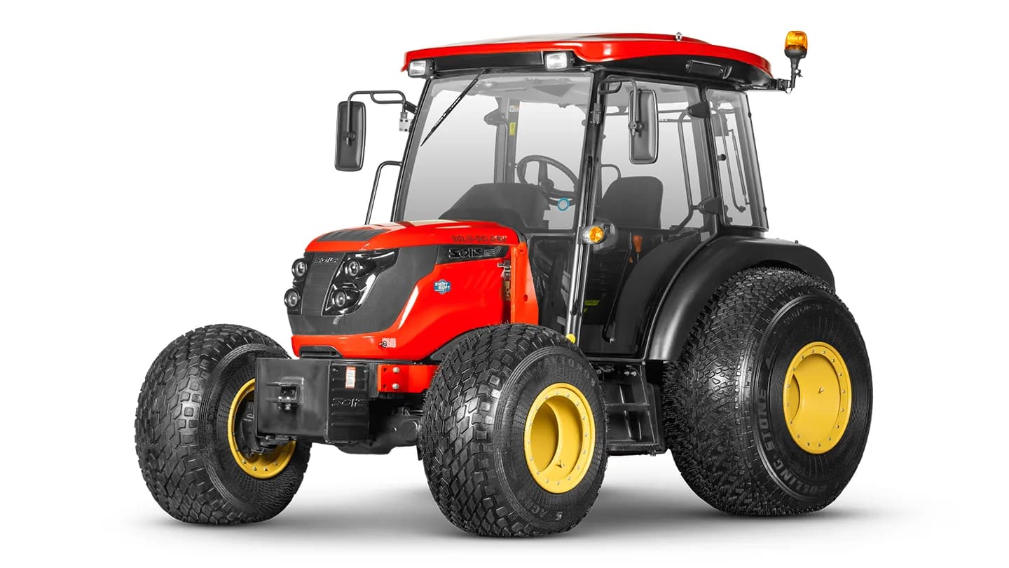 Трактор Solis-Gold | Солис-Голд 50С A/С 4x4 12+12 Turf 660/60-21LT / 1050x450-18LT (с ПСМ) — фото 1