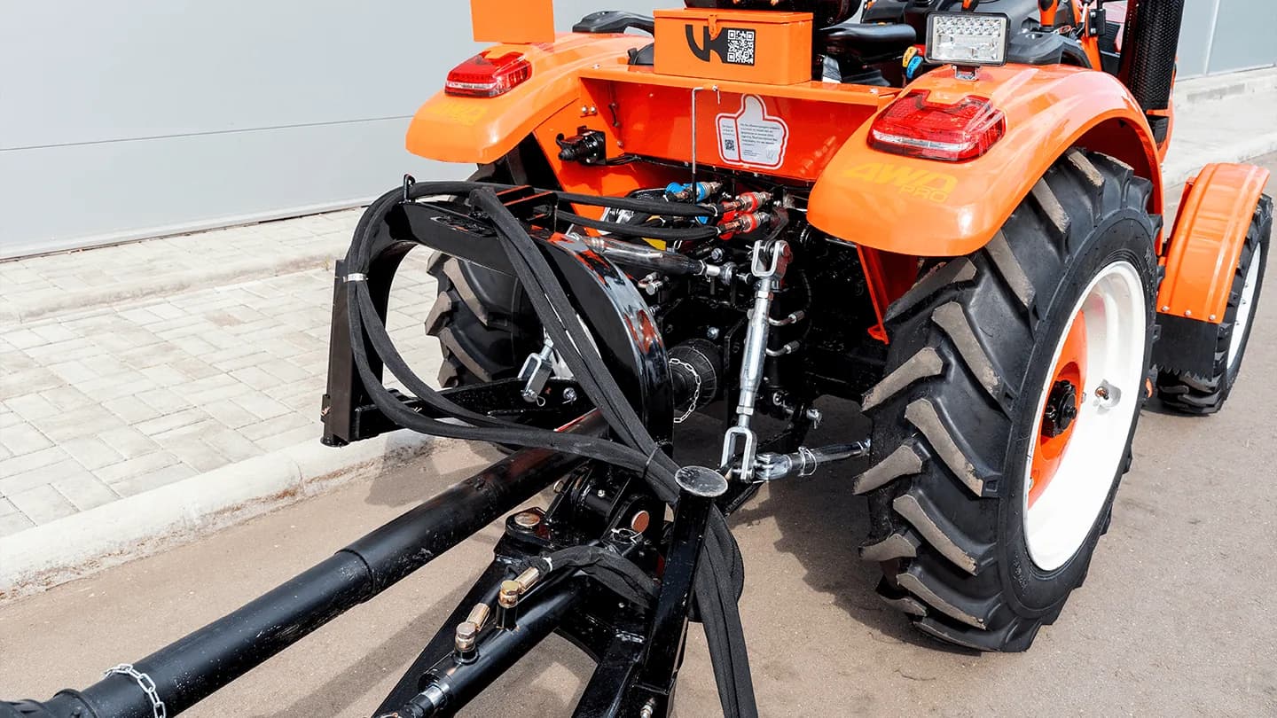 Косилка-измельчитель молотковая с гидр. манипулятором (Мульчер) Flagman | Флагман MGM (1,4) + кардан — фото 8