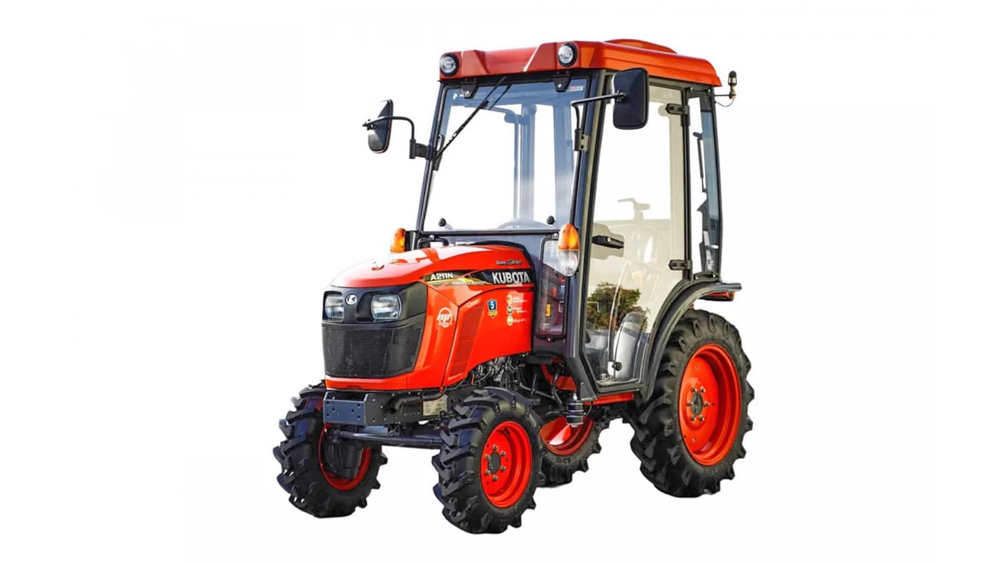 Трактор Kubota | Кубота A211N-OPC 9+3 (Kubota India) STD agri 7.00-12 / 8.3-20 (с ПСМ) — фото 23