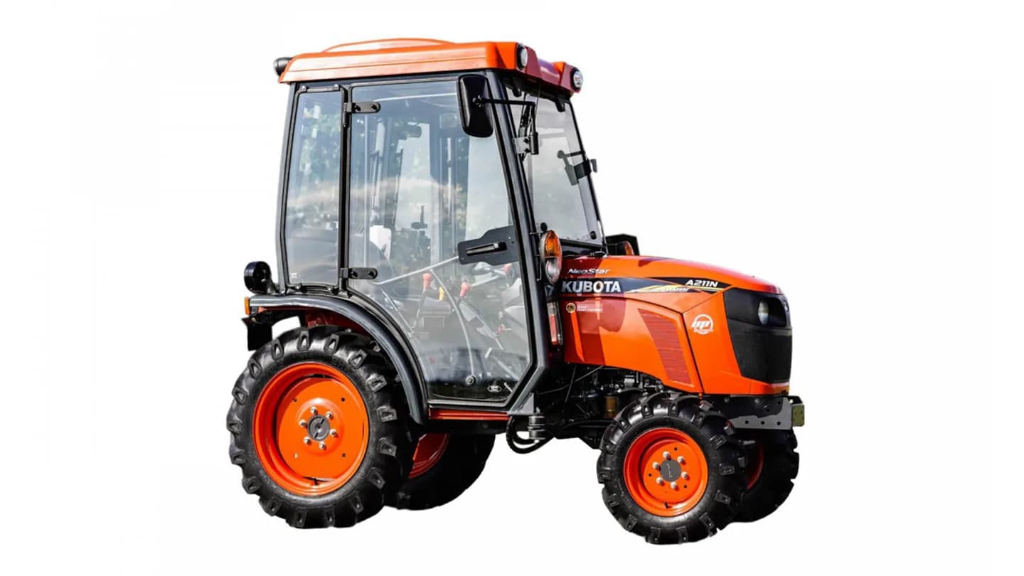 Трактор Kubota | Кубота A211N-OPC 9+3 (Kubota India) STD agri 7.00-12 / 8.3-20 (с ПСМ) — фото 25