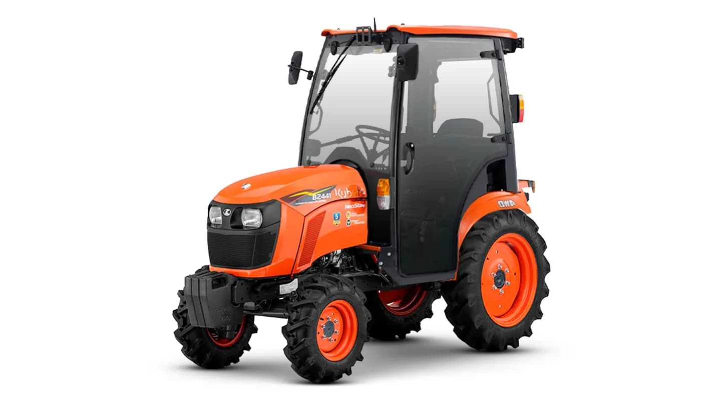 Трактор Kubota | Кубота B2441С 9+3 (Kubota India) STD agri 7.00-12 / 8.3-20 (с ПСМ)