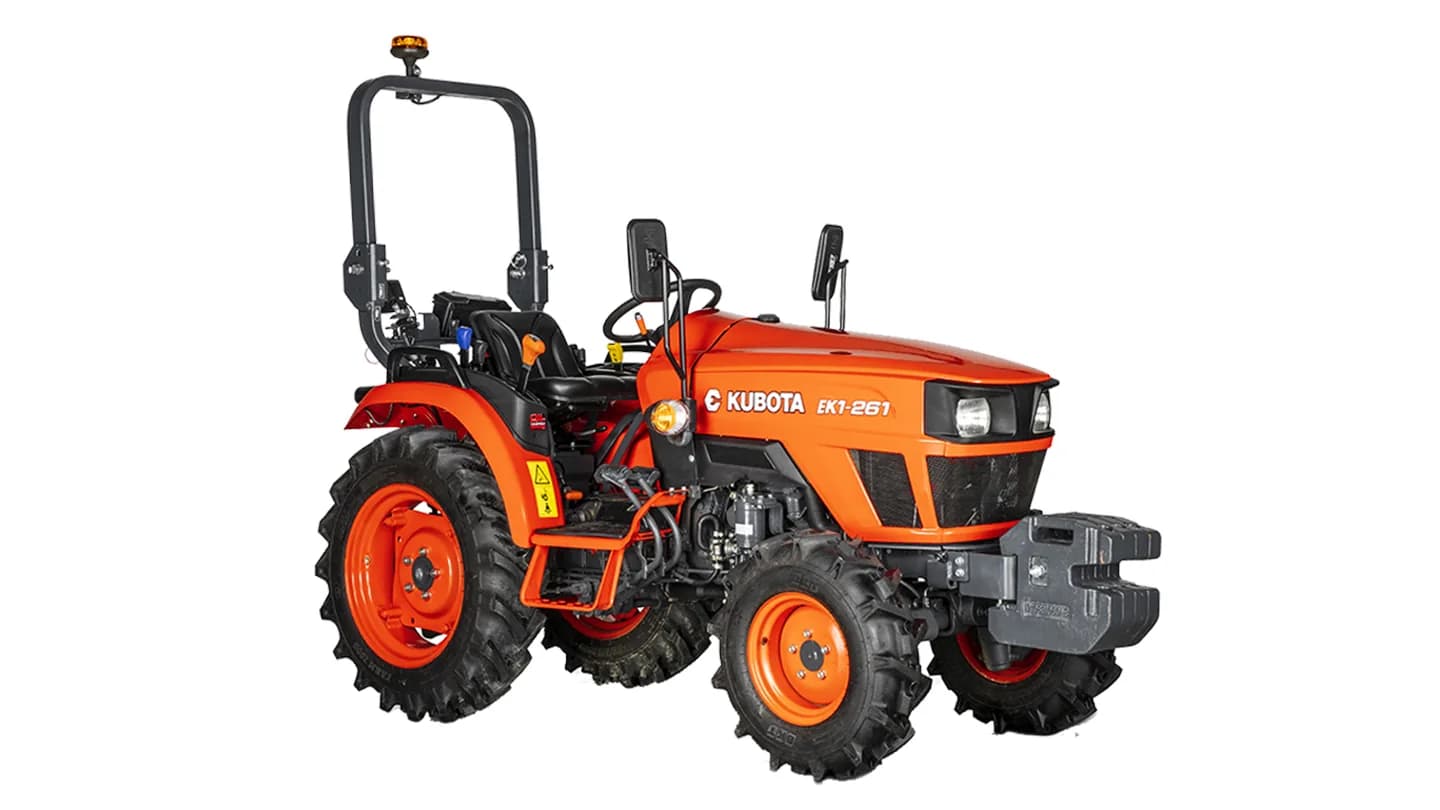 Трактор Kubota | Кубота EK1-261 9+3 (Kubota India) STD agri 6.00-12 / 8.3-20 (с ПСМ)