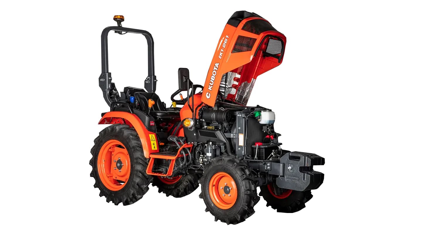 Трактор Kubota | Кубота EK1-261 9+3 (Kubota India) STD agri 6.00-12 / 8.3-20 (с ПСМ) — фото 7