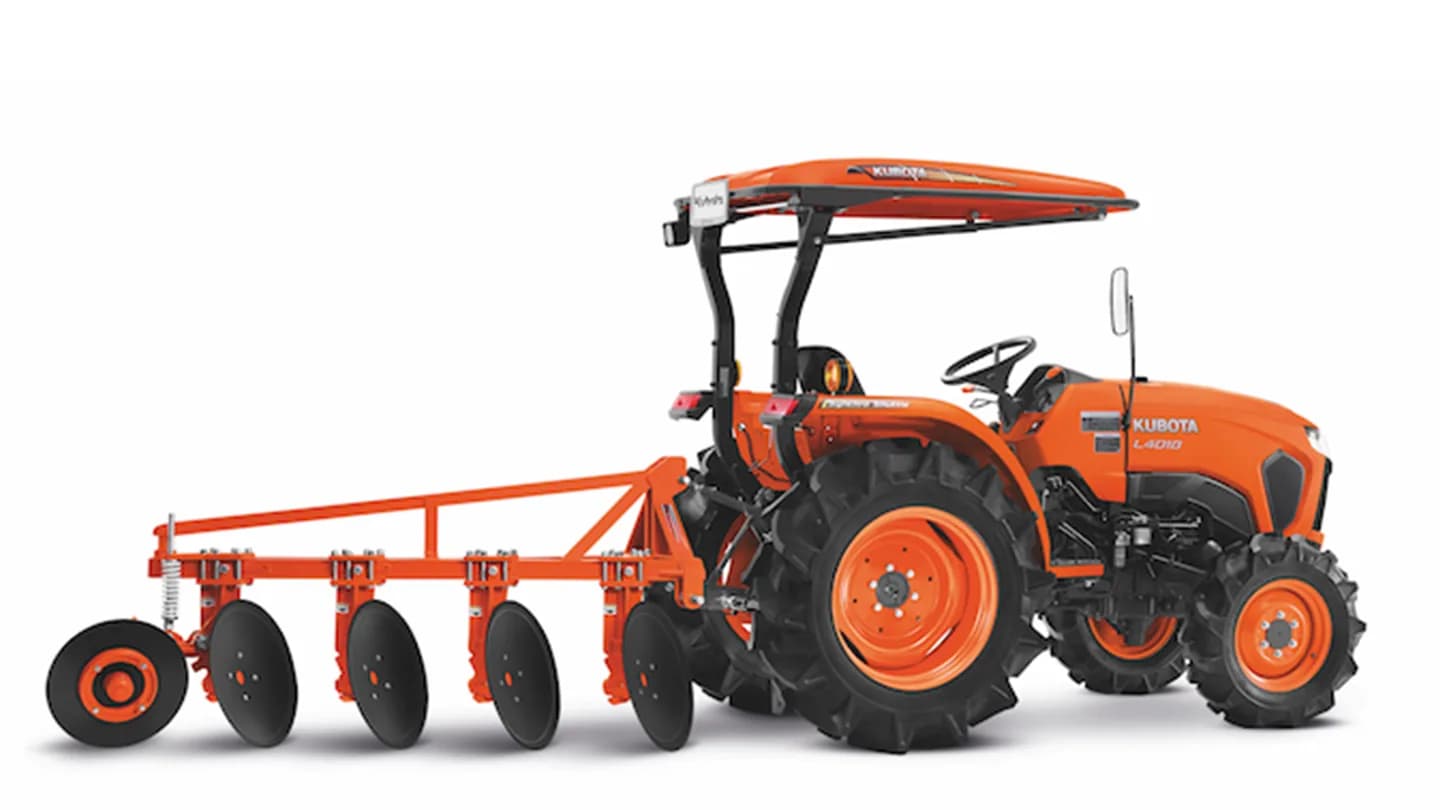 Трактор Kubota | Кубота L4018 8+8 (Kubota India) STD agri 8.00-16 / 12,4-24 (с ПСМ) — фото 7