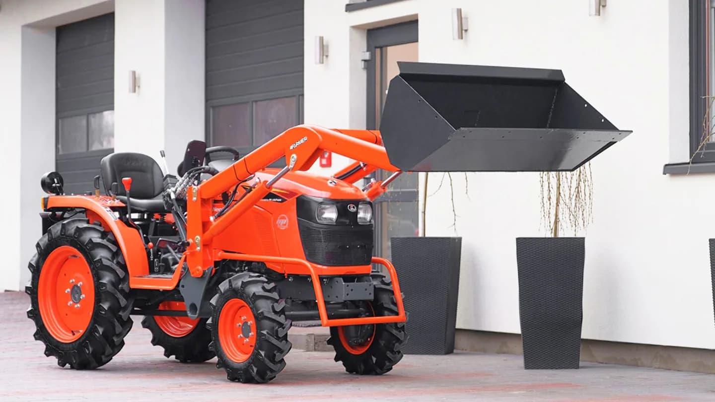 Трактор Kubota | Кубота A211N-OP 9+3 (Kubota India) STD agri 7.00-12 / 8.3-20 (с ПСМ) — фото 7