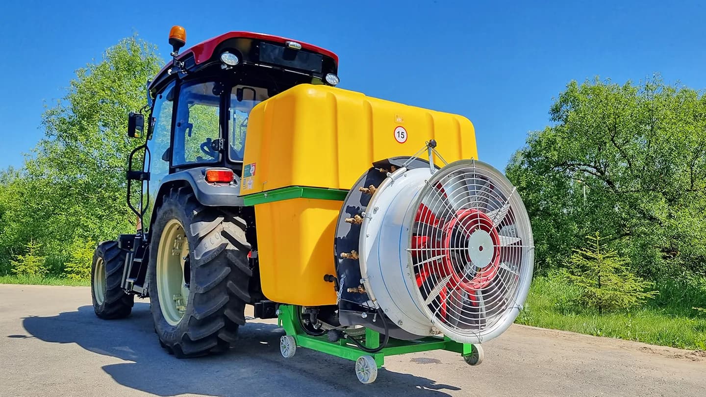 Опрыскиватель садовый вентиляторный Флагман | Flagman S600/1 (600 л) + (кардан 85см/6х6/со сваркой) — фото 3